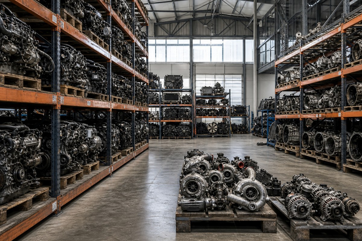 DMB Otomotiv çıkma yedek parça deposu - komple motor, şanzıman, turbo